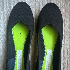 Rothy’s round toe black flats